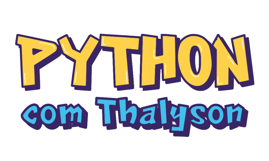 Logo Python com Thalyson